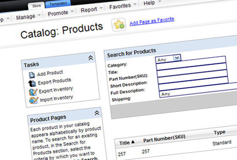Create an online catalog for ecommerce website development